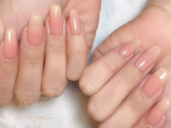 モアニ ヒロオ 渋谷店(MOANI Hiroo)/桃っぽネイルで可愛く♪