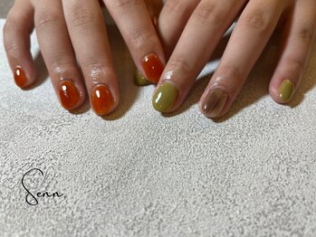 セン(Senn.)/定額ネイル2本アート★