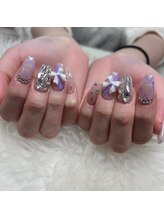 トータルサロン 白べぇーっ プラス/リボンネイル