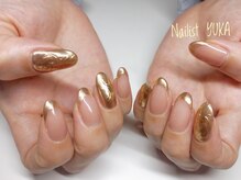 リアン 大宮(Rian)/ミラーフレンチ/華やかゴールド