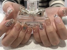 ララネイル(lalanail)/ツイードネイル