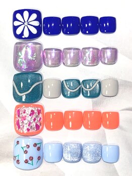 アイラッシュアンドネイルサロン ブエナ(Eyelash＆Nail Salon Buena)の写真/荻窪《何度でも★FOOTトレンドネイル￥6480》高技術×丁寧なケア込でモチの良さも◎いつでも美しい足元に♪
