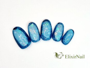 エリクサーネイル 神田(Elixir Nail)/シンプル / クーポン使用