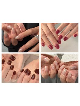 ショートネイルデザインが豊富