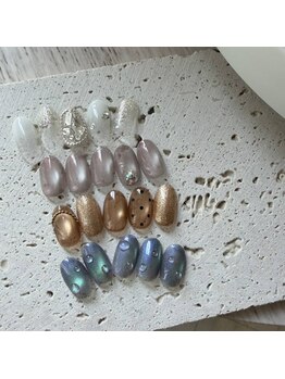 モワミニョン(moi mignon)の写真/【パラジェル・フィルイン対応】サンプル200種以上♪定額～持込OKな完全プライベートサロン◎阪急塚口駅2分