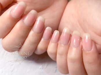 モアニ ヒロオ 渋谷店(MOANI Hiroo)/ほんのりピンクなチークネイル♪