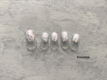 シンプリー ネイルアンドアイラッシュ 祖師谷大蔵店(Simpliee Nail&Eyelash)/ホイルネイル