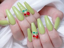 Mネイル/長さだし｜ワンカラー