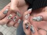 Saki指名の方はこちら！やり放題ネイル♪お任せも可！¥8,500～¥12,500