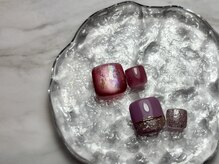 スパイス ネイルズ アンド スパ 玉川高島屋SC店(SPICE NAILS&SPA)/【フット】親指アート　¥9900
