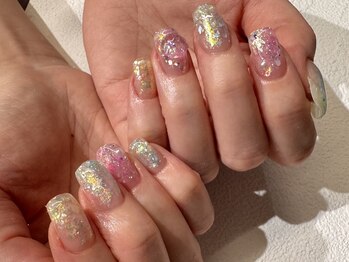 ペアリング(Pairing nail&eyelash)/8月select(J)オリジナルカラー