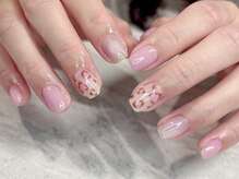 ネイル アンド まつげエクステサロン キュア(Cure)/レオパード　マグネットネイル