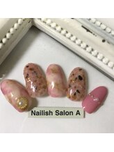 ネイリッシュサロン エー(Nailish Salon A)/2017/タイダイネイル