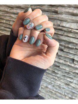 ネイルスペース ジェイズ ピンキー(NAIL SPACE J's PINKY)/手描きデザイン