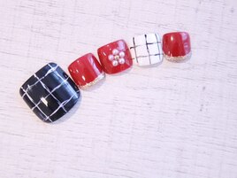 ＊チェック＊パールフラワー＊