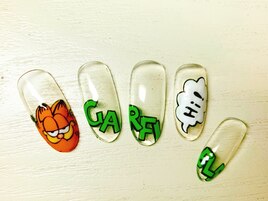 キャラクターネイル