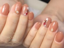 モアニ ヒロオ 渋谷店(MOANI Hiroo)/ラテアートのようなピーコック☆