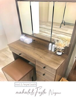 マハロ アンド フェスタ 長野店(mahalo&Festa)/ドレッサー メイク直しも♪