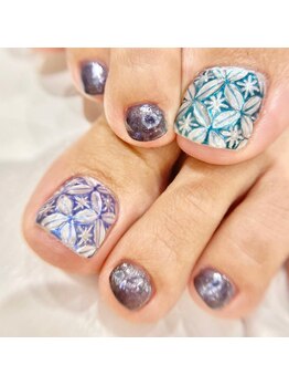 ビーティー(bT)/江戸切子ネイル