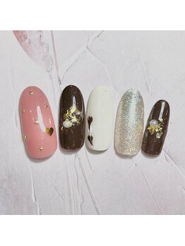 ナナズネイル 西小倉店(NANA's Nail)/2月 定額制ネイルデザイン