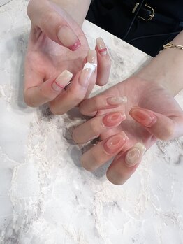 レア(rare)/夏ネイル