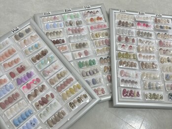 マリアージュ(Mariage)の写真/【定額ネイル¥5300¥6300¥7300 平日昼割有り】当店&初回他店オフ無料(もちろんケア込み◎)カラーも豊富♪