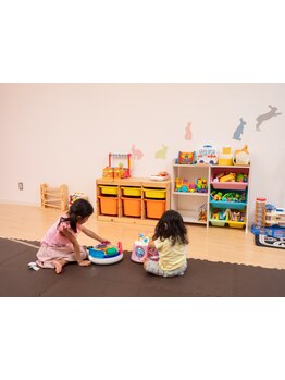 お子様同伴OKのサロン