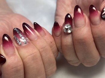 ネイルサロン マルコ(nail salon MARCO)/ボルドーグラデーション