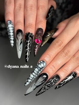 エクアネイルズ(Akuwa nails)/スカルプ◆180分アートやり放題