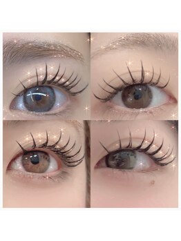 エイミービューティーラウンジ(amie beautylounge)の写真/貴女だけの似合わせデザインをご提案！長さや太さ、カールも豊富にご用意♪魅力的な目元に仕上げます★