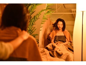 チャヨンの写真/【首肩こり/眼精疲労/睡眠の質改善◎】人気★ヘッドスパ[首&肩]20分+よもぎ蒸し30分¥5500/冷え改善&妊活も