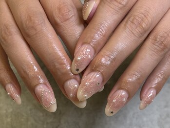 ネイル クランツ(nail kranz)/ワンホンハートネイル