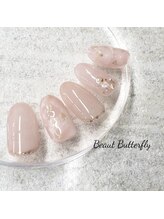 ネイルサロンスクール ビュートバタフライ 町田店(BEAUT BUTTERFLY)/ピンクニュアンスネイル