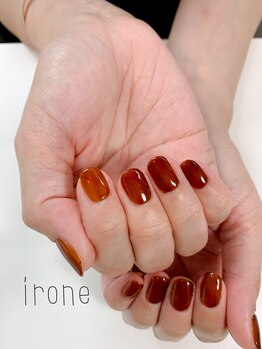 イロネ(irone)/べっ甲カラーのワンカラー