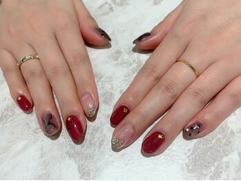 ネイルキュート アンド クールラッシュ 亀有店(nailcute & CoolLash)/定額デザイン♪ 6,980