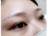 【当店人気NO.1★】 まつ毛パーマ＋眉WAX　(WAX脱毛１回＋メイク付)8000円
