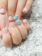 プライベート ネイルサロン マーマ(murmur)/鱗ネイル