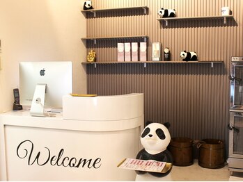 パンダアイラッシュ 上野(panda eyelash)/受付