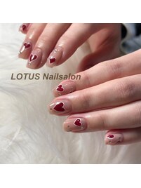 手描きheart¥9000