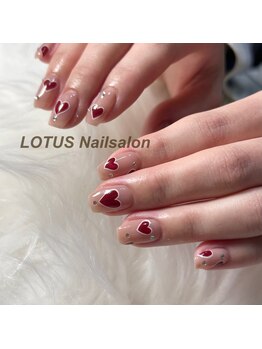 手描きheart¥9000