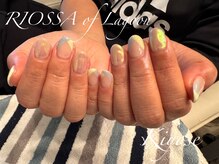 リオッサ オブ ラグーン(RIOSSA of Lagoon)/押し花×クロスフレンチ