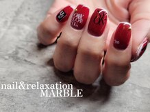 ネイルアンドリラクゼーション マーブル(MARBLE)/持ち込みネイル￥7,700
