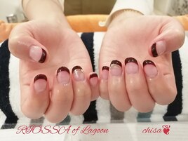 シンプルフレンチネイル