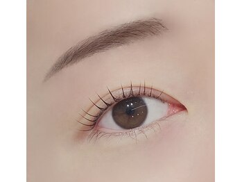 ビューティーサロン ユリン(YuRin)の写真/大人気！カール感UP×束感コーティング付き*韓国風まつ毛パーマでぱっちり＆今っぽい束感まつげに♪吉祥寺