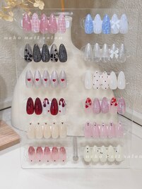 ハート　定額　左右違う　ドット