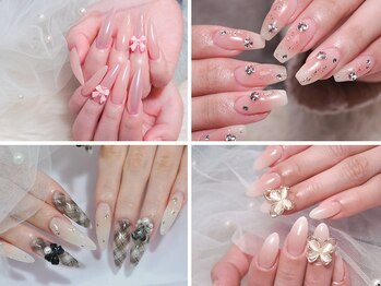 ピンクベリー(PINK BERRY)の写真/【爪の形、長さ、ちび爪でお悩みの方に◎】高技術×デザイン力で理想の指先に♪