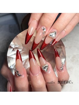 ネイルズミラク(nail's mirac.)/ボルドーネイル