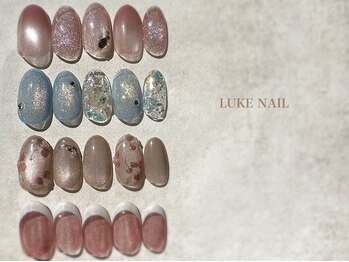 ルークネイル 恵比寿店(LUKE NAIL)の写真/最新マグネットやフラッシュ等トレンドアートが豊富！パラジェル・フィルイン・長さだしで理想の春ネイル☆