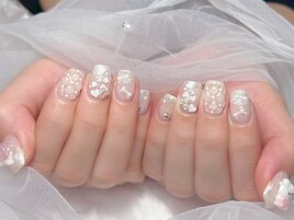 ショートネイル/キルティング