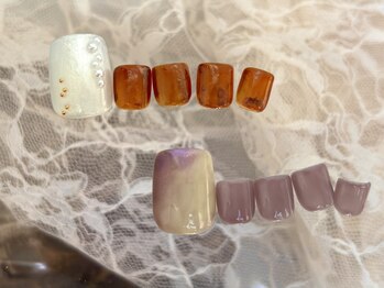 アイネイルズ 吉祥寺店(I nails)の写真/【初回オフ無料】定額☆フットネイル Collection￥8480～［吉祥寺/パラジェル/シアーネイル/秋ネイル］